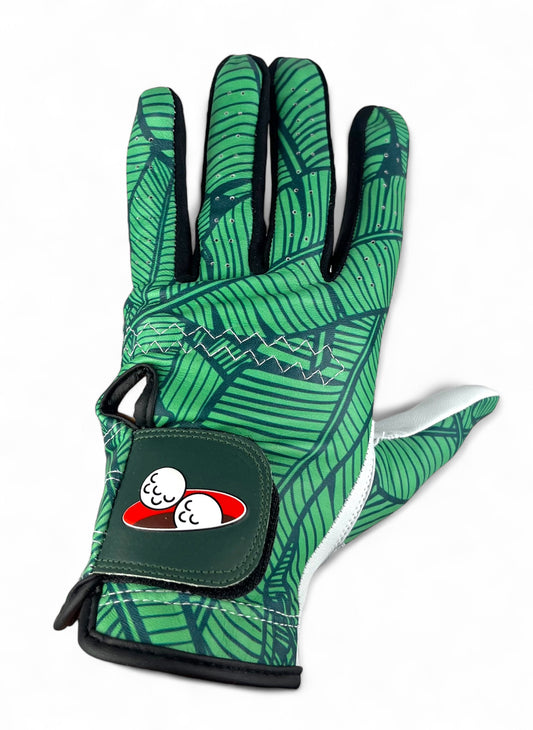 TROPICAL GREEN GOLF GLOVES
