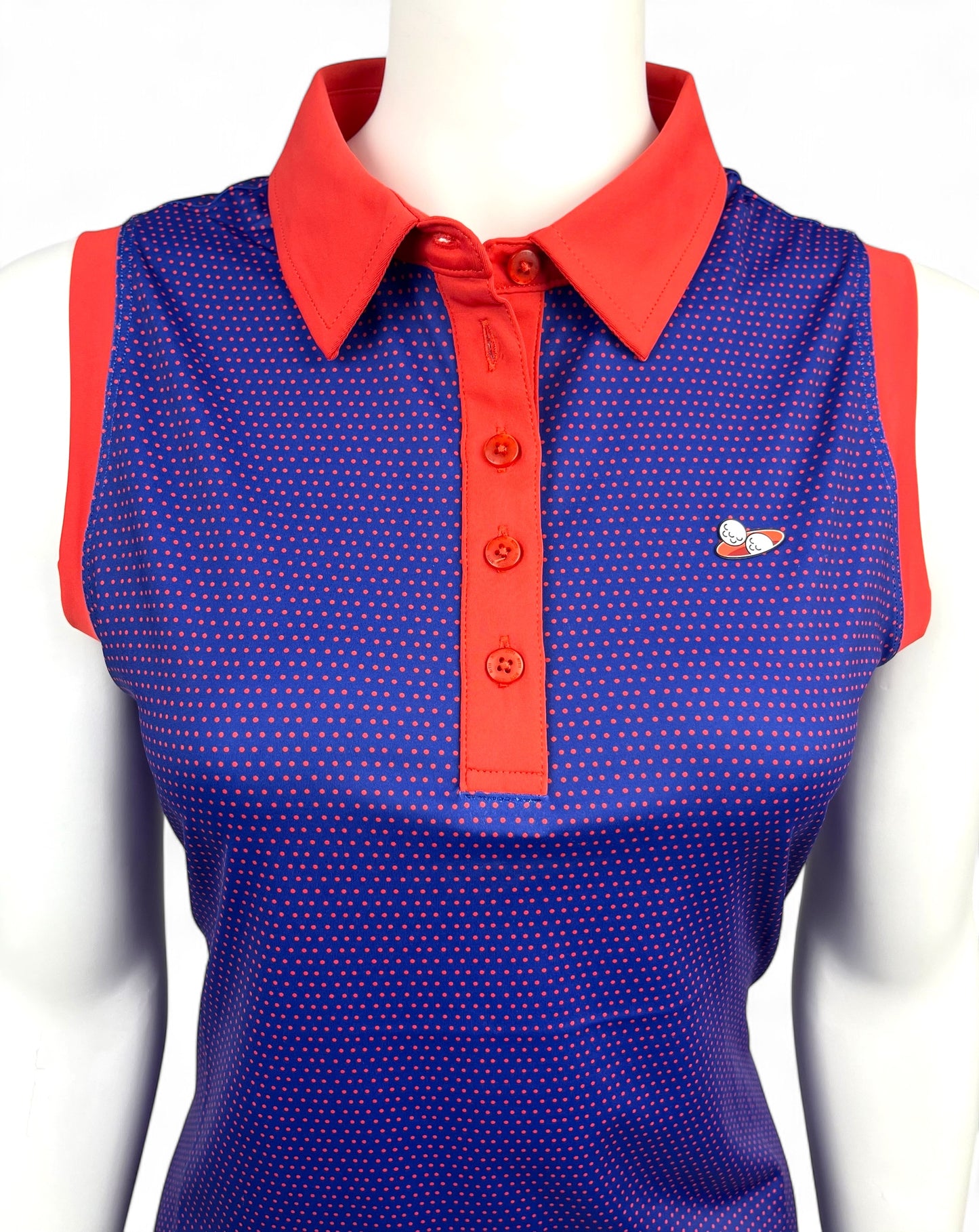 PINKY DOTS WOMEN'S POLO