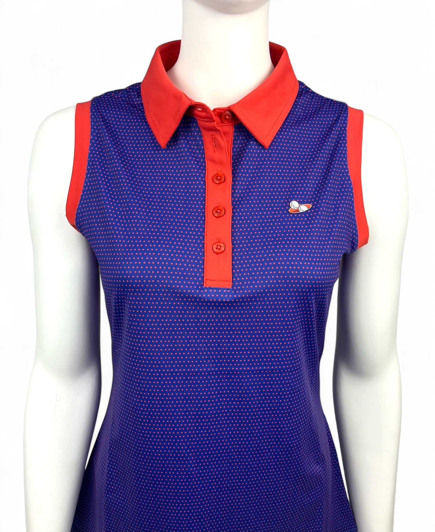 PINKY DOTS WOMEN'S POLO