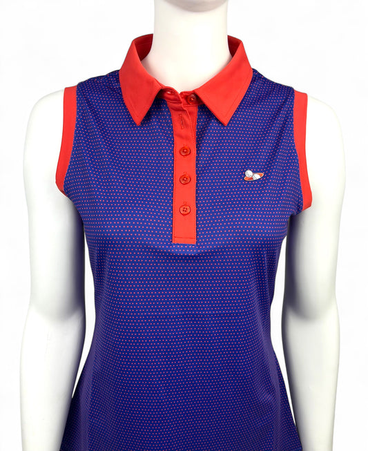 PINKY DOTS WOMEN'S POLO